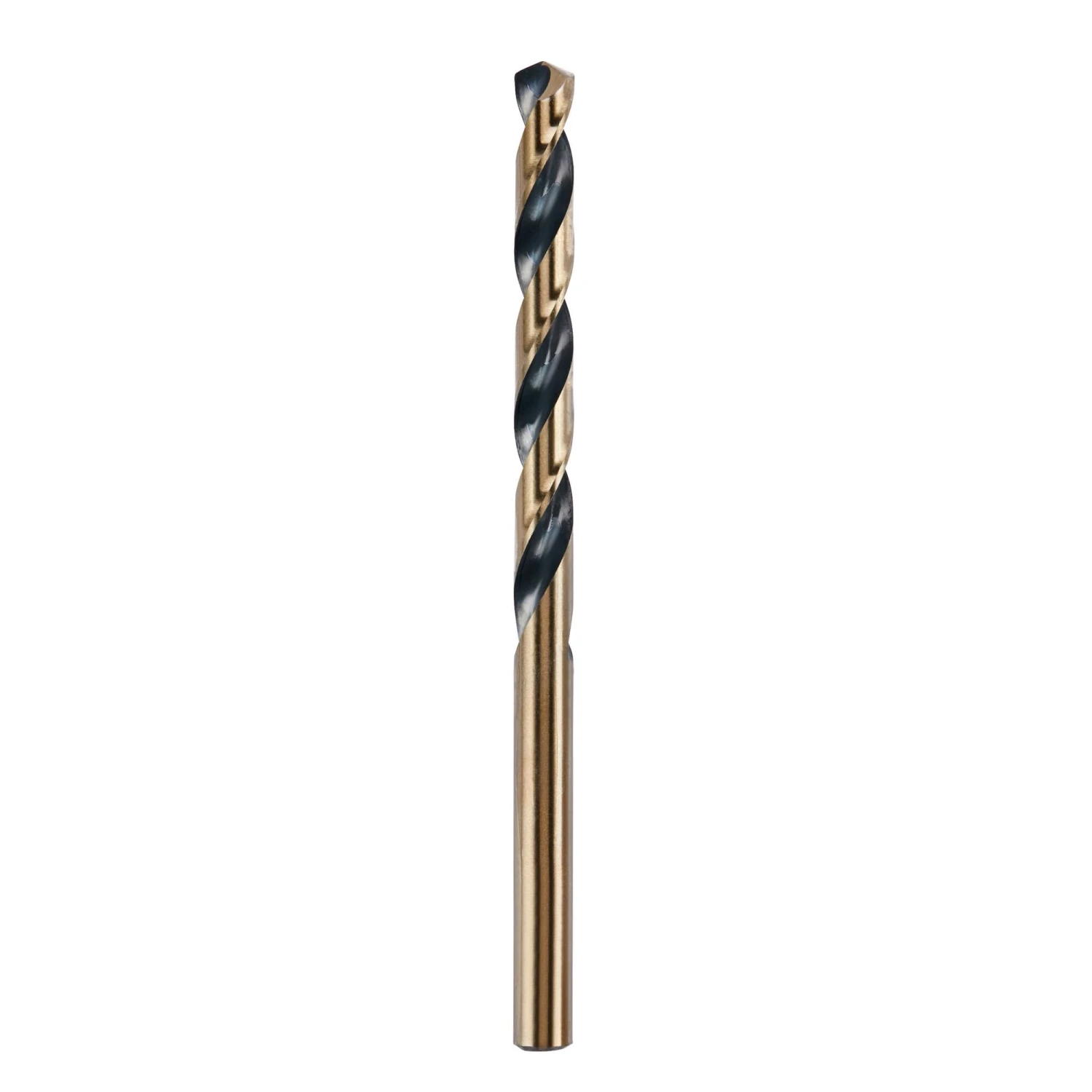 DEWALT 3/8-in X 6-in Black And Gold Coated HSS Aircraft Length Twist Drill Bit 2 DEWALT 3/8-in X 6-in Black And Gold Coated HSS Aircraft Length Twist Drill Bit -Dewalt Tool World 44300677