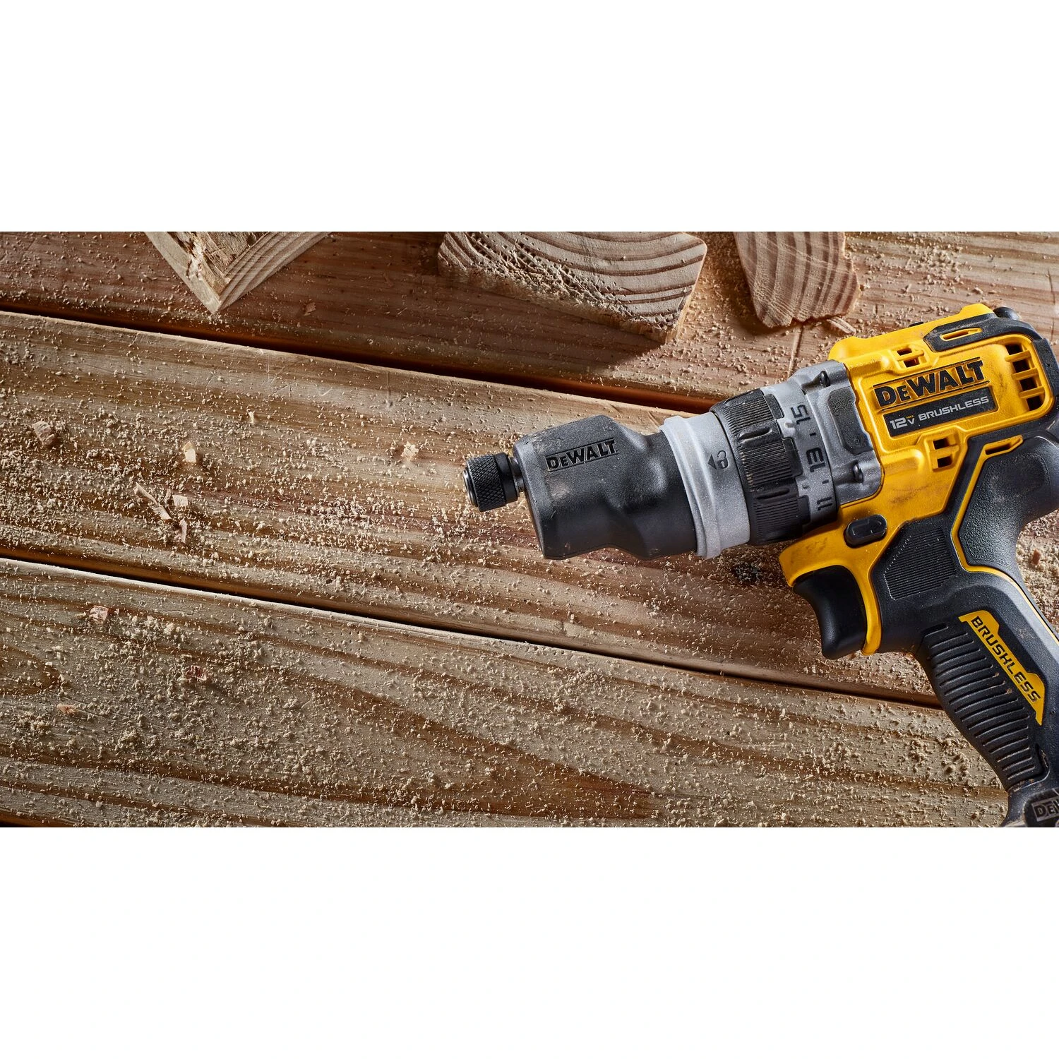 DEWALT XTREME 5-In-1 12-volt Max 3/8-in Keyless Brushless Cordless Drill ( 1 -Batteries Included, And Charger Included ) 15 DEWALT XTREME 5-In-1 12-volt Max 3/8-in Keyless Brushless Cordless Drill ( 1 -Batteries Included, And Charger Included ) -Dewalt Tool World 44828144