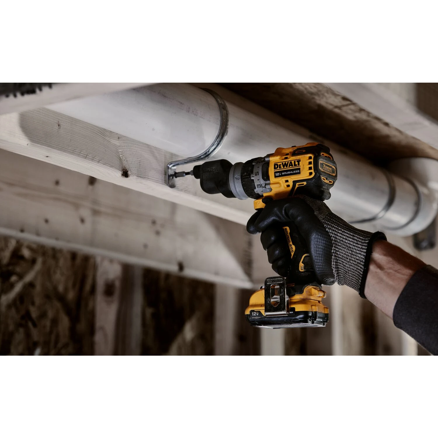 DEWALT XTREME 5-In-1 12-volt Max 3/8-in Keyless Brushless Cordless Drill ( 1 -Batteries Included, And Charger Included ) 18 DEWALT XTREME 5-In-1 12-volt Max 3/8-in Keyless Brushless Cordless Drill ( 1 -Batteries Included, And Charger Included ) -Dewalt Tool World 44829064