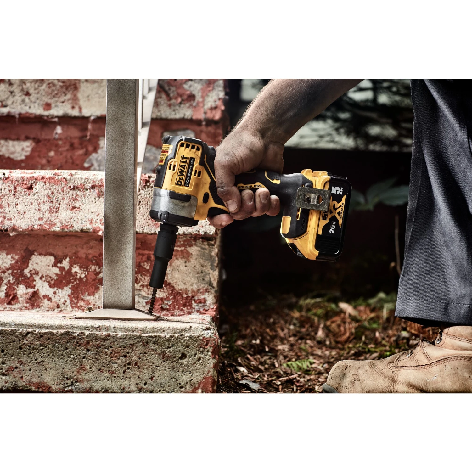 DEWALT 20-volt Max Variable Speed Brushless 3/8-in Square Drive Cordless Impact Wrench (Battery Not Included And Charger Not Included) 8 DEWALT 20-volt Max Variable Speed Brushless 3/8-in Square Drive Cordless Impact Wrench (Battery Not Included And Charger Not Included) -Dewalt Tool World 49623599