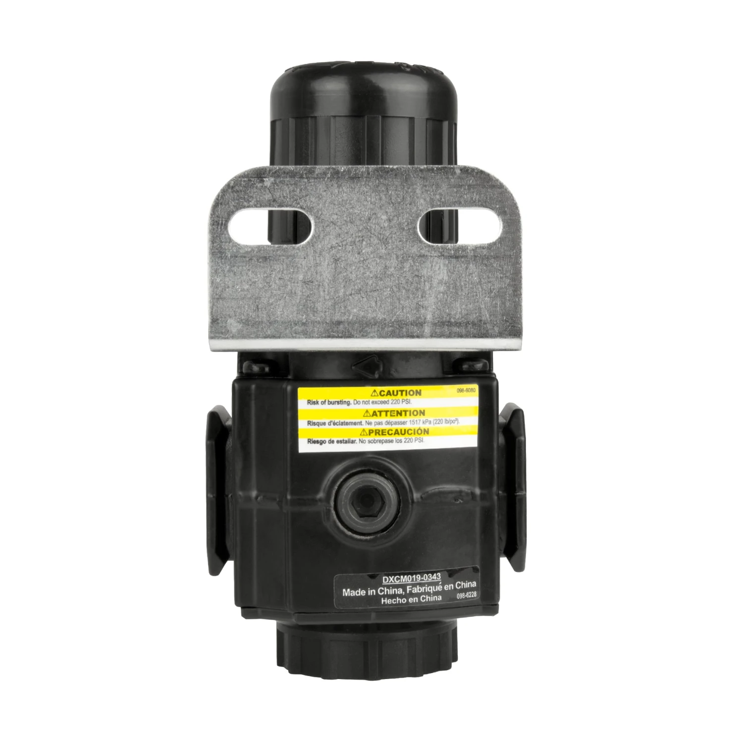 DEWALT Dewalt 3/8 In. Npt Air Regulator With Pressure-Gauge 2 DEWALT Dewalt 3/8 In. Npt Air Regulator With Pressure-Gauge -Dewalt Tool World 49638511