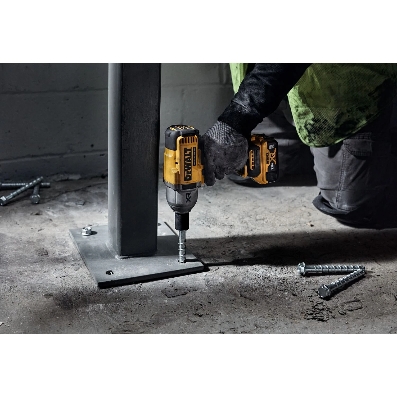 DEWALT XR 20-volt Max Variable Speed Brushless 1/2-in Drive Cordless Impact Wrench (Battery Included And Charger Included) 18 DEWALT XR 20-volt Max Variable Speed Brushless 1/2-in Drive Cordless Impact Wrench (Battery Included And Charger Included) -Dewalt Tool World 50242370