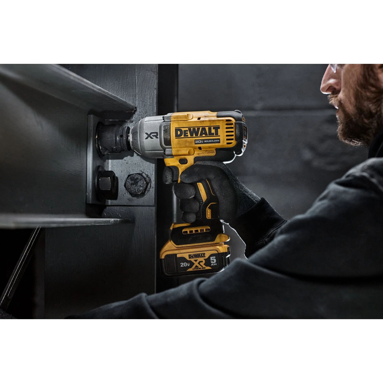 DEWALT XR 20-volt Max Variable Speed Brushless 1/2-in Drive Cordless Impact Wrench (Battery Included And Charger Included) 17 DEWALT XR 20-volt Max Variable Speed Brushless 1/2-in Drive Cordless Impact Wrench (Battery Included And Charger Included) -Dewalt Tool World 50242378