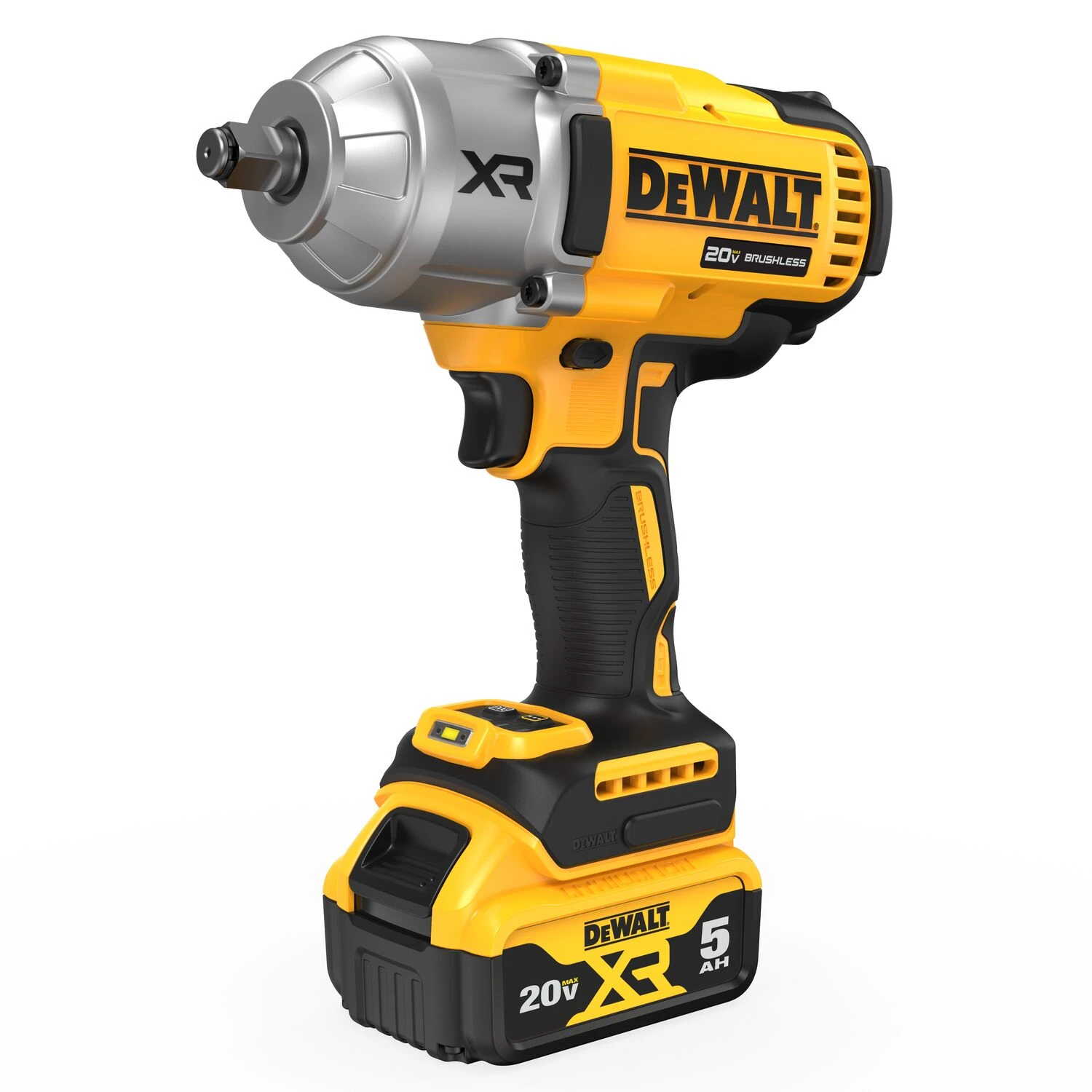 DEWALT XR 20-volt Max Variable Speed Brushless 1/2-in Drive Cordless Impact Wrench (Battery Included And Charger Included) 13 DEWALT XR 20-volt Max Variable Speed Brushless 1/2-in Drive Cordless Impact Wrench (Battery Included And Charger Included) -Dewalt Tool World 50242380