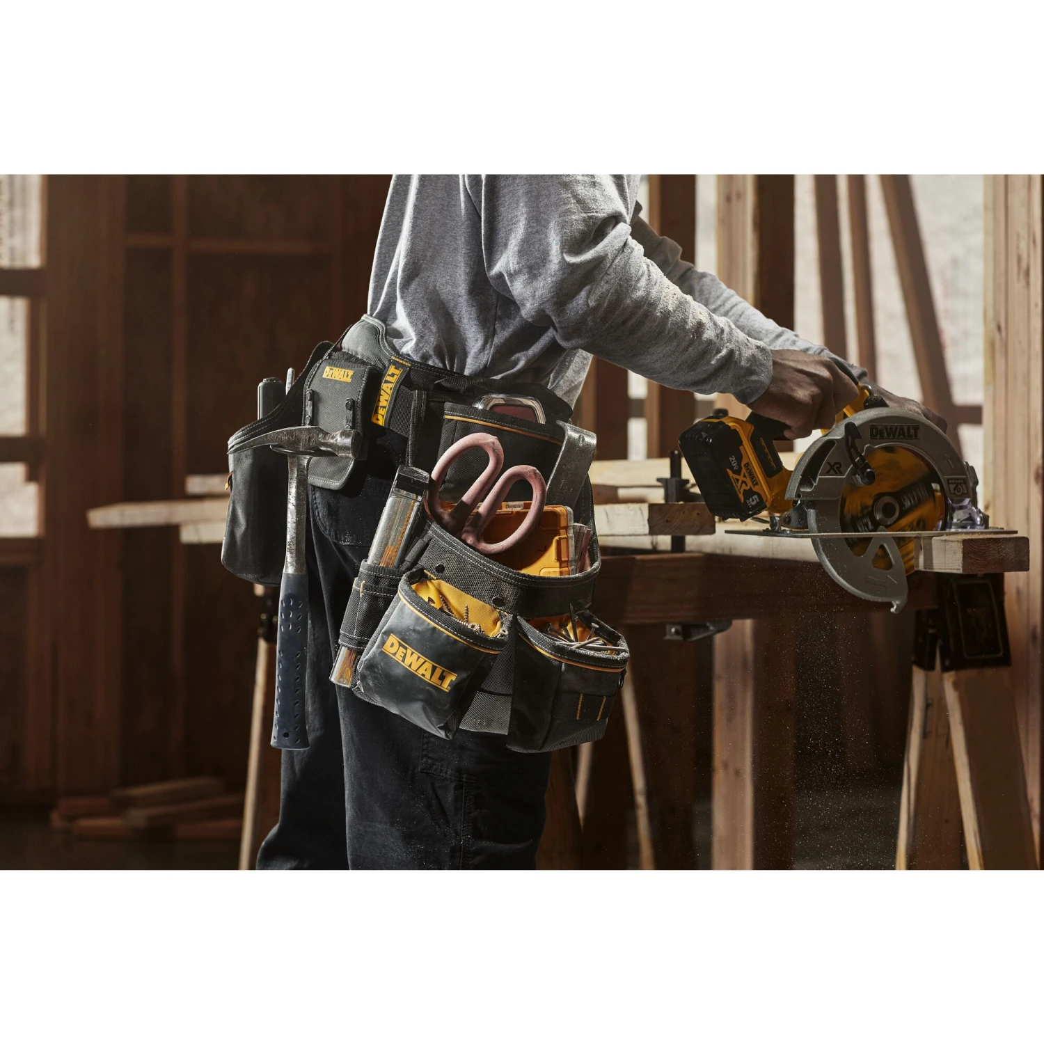 DEWALT Carpenter Polyester Tool Belt 8 DEWALT Carpenter Polyester Tool Belt -Dewalt Tool World 62394070