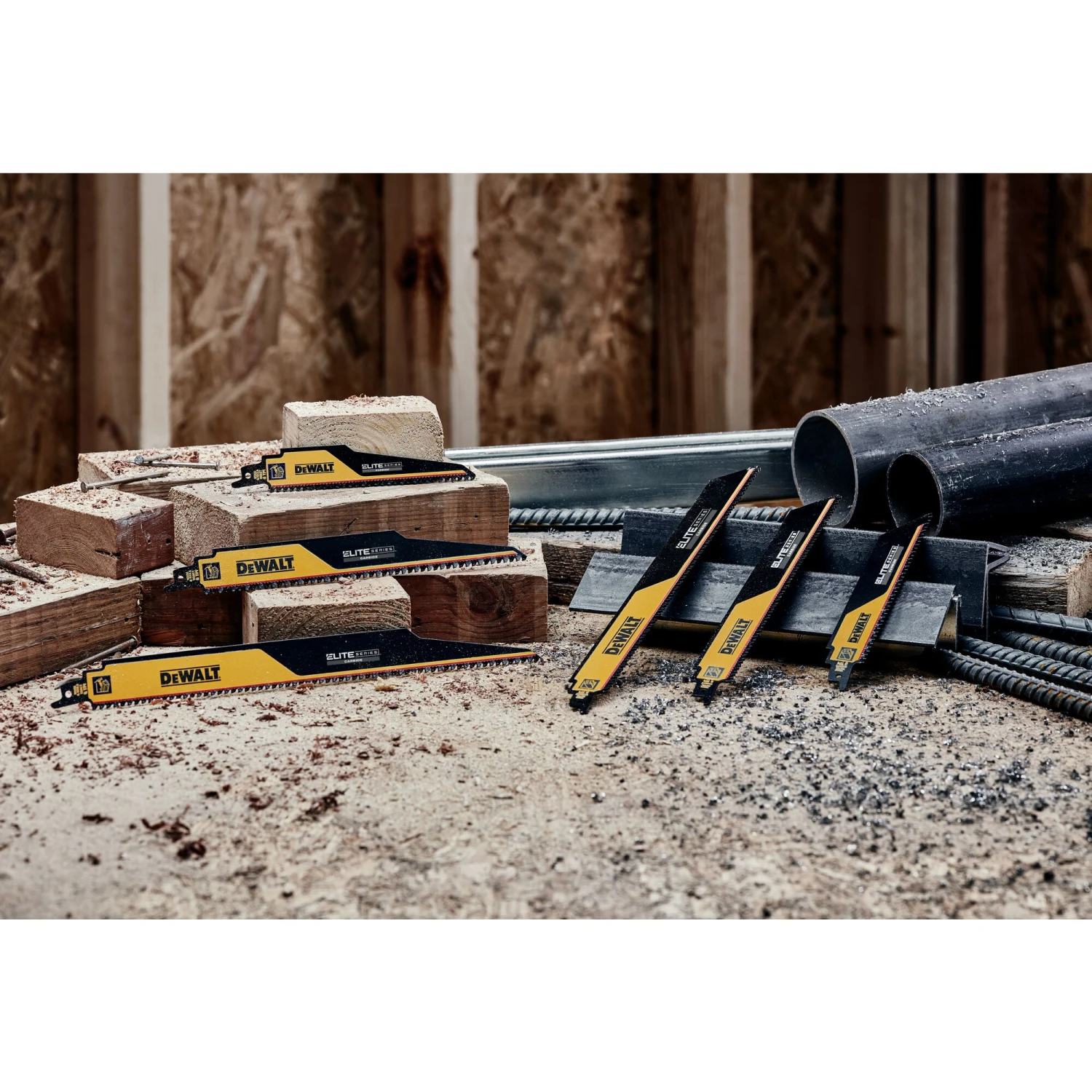 DEWALT ELITE SERIES Carbide Tooth 9-in 6 TPI Demolition Demolition Reciprocating Saw Blade 11 DEWALT ELITE SERIES Carbide Tooth 9-in 6 TPI Demolition Demolition Reciprocating Saw Blade -Dewalt Tool World 62440643