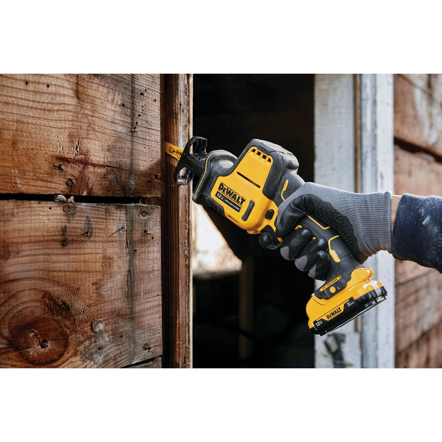 DEWALT XTREME 12-volt Max Variable Speed Brushless Cordless Reciprocating Saw (Battery Not Included) 12 DEWALT XTREME 12-volt Max Variable Speed Brushless Cordless Reciprocating Saw (Battery Not Included) -Dewalt Tool World 63058476