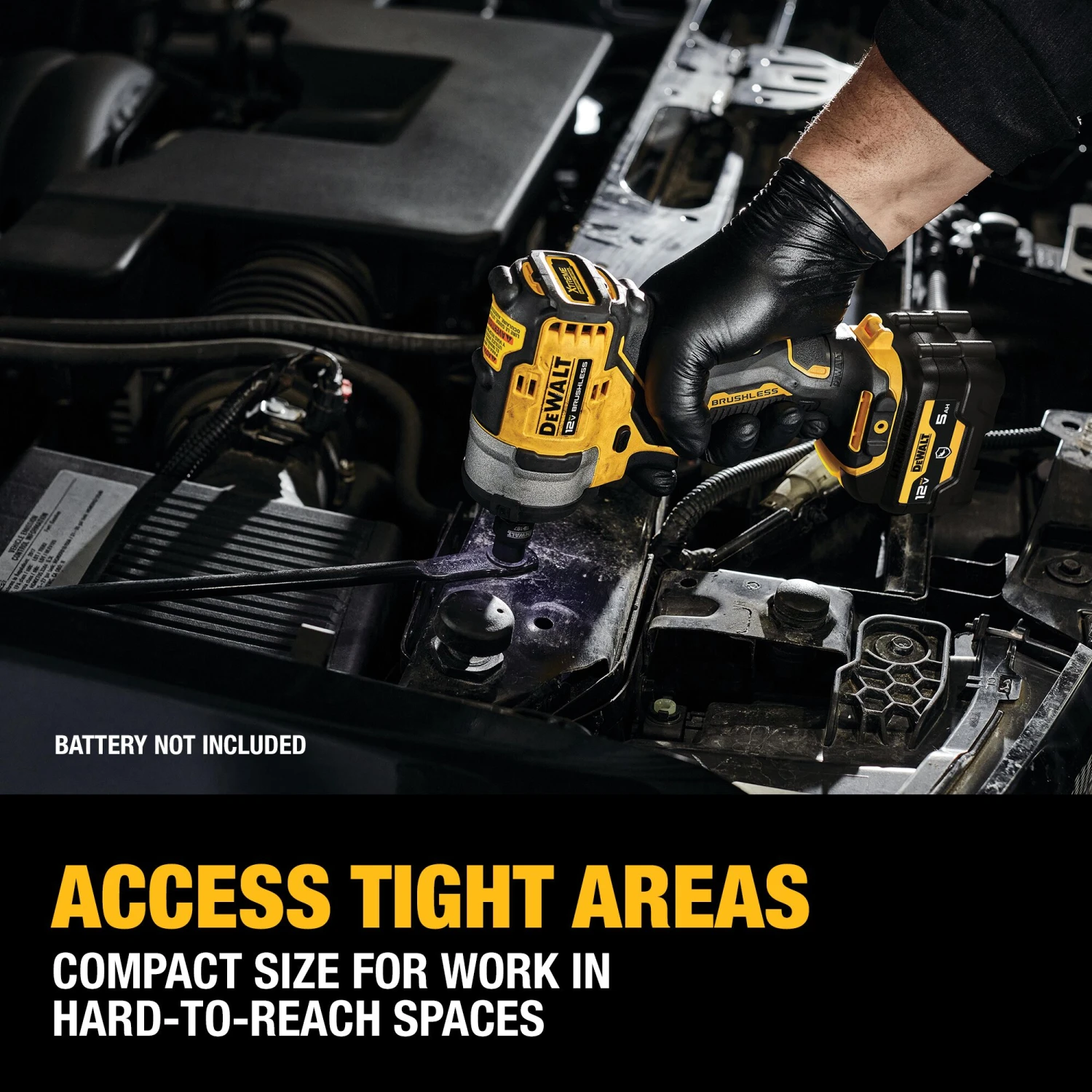 DEWALT XTREME 12-volt Max Variable Speed Brushless 3/8-in Drive Cordless Impact Wrench (Battery Not Included And Charger Not Included) 6 DEWALT XTREME 12-volt Max Variable Speed Brushless 3/8-in Drive Cordless Impact Wrench (Battery Not Included And Charger Not Included) -Dewalt Tool World 63587159