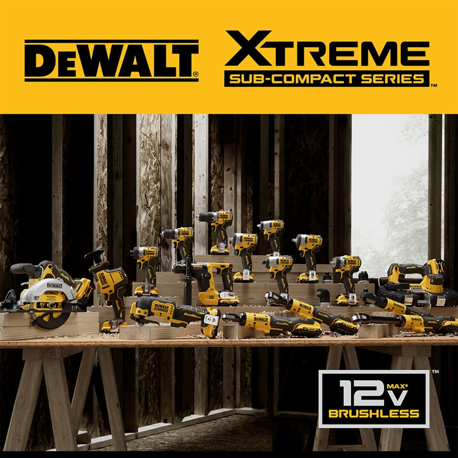 DEWALT XTREME 12-volt Max Variable Speed Brushless 3/8-in Drive Cordless Impact Wrench (Battery Not Included And Charger Not Included) 7 DEWALT XTREME 12-volt Max Variable Speed Brushless 3/8-in Drive Cordless Impact Wrench (Battery Not Included And Charger Not Included) -Dewalt Tool World 64026053 9