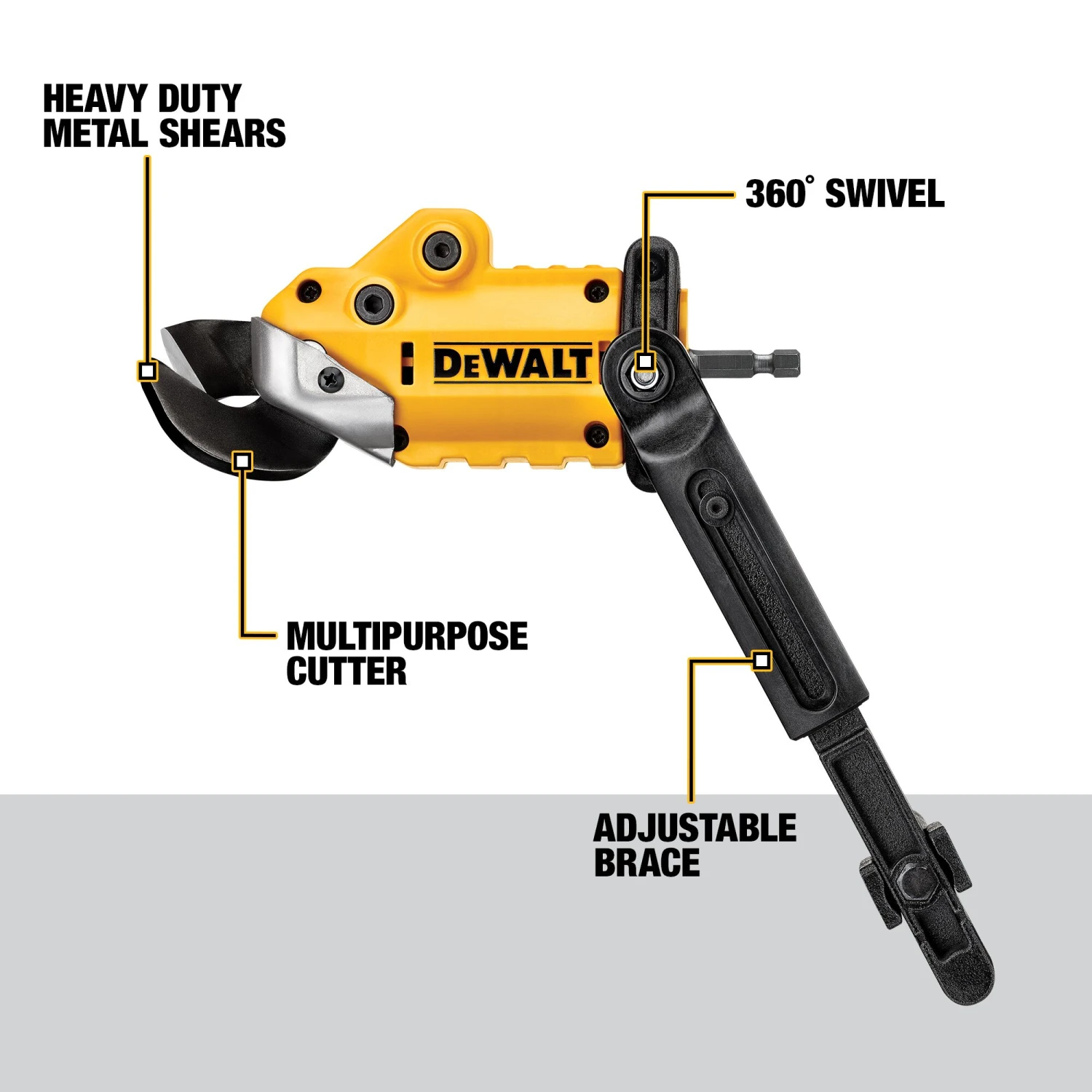 DEWALT Impact Ready Shear Attachment 3 DEWALT Impact Ready Shear Attachment -Dewalt Tool World 65365973