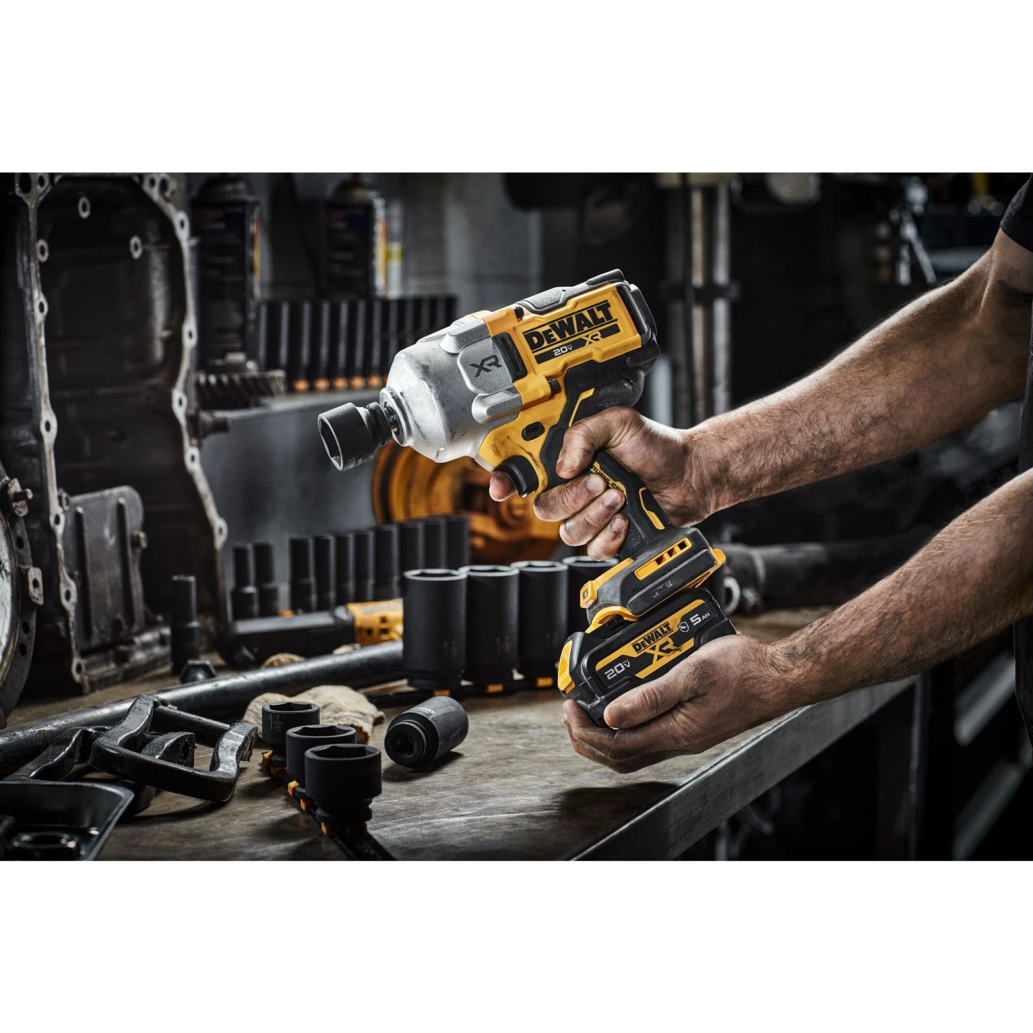 DEWALT XR 20-volt Max Variable Speed Brushless 1/2-in Drive Cordless Impact Wrench (Battery Not Included And Charger Not Included) 16 DEWALT XR 20-volt Max Variable Speed Brushless 1/2-in Drive Cordless Impact Wrench (Battery Not Included And Charger Not Included) -Dewalt Tool World 65370111