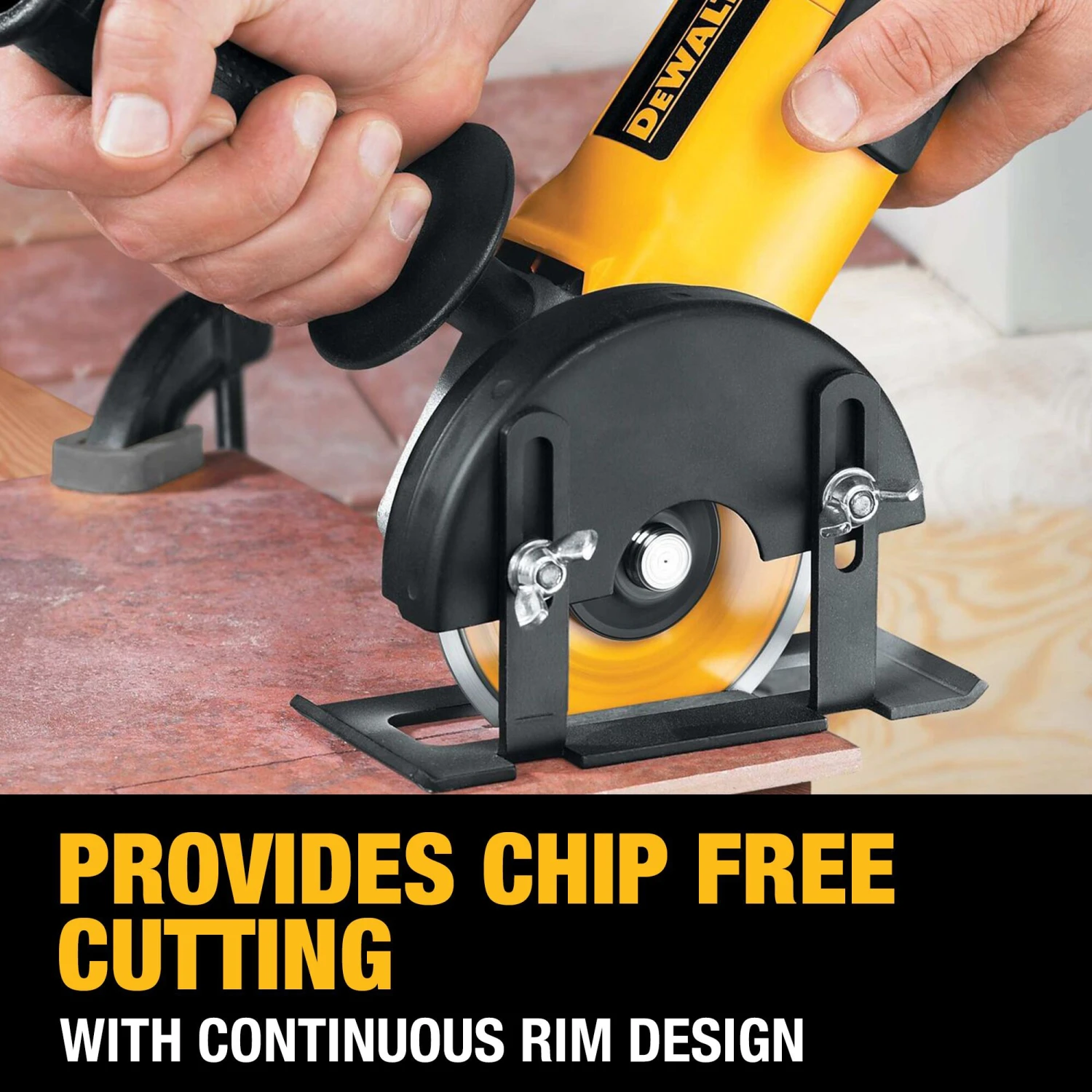 DEWALT 4-in Wet/Dry Continuous Rim Diamond Saw Blade 4 DEWALT 4-in Wet/Dry Continuous Rim Diamond Saw Blade -Dewalt Tool World 66099462