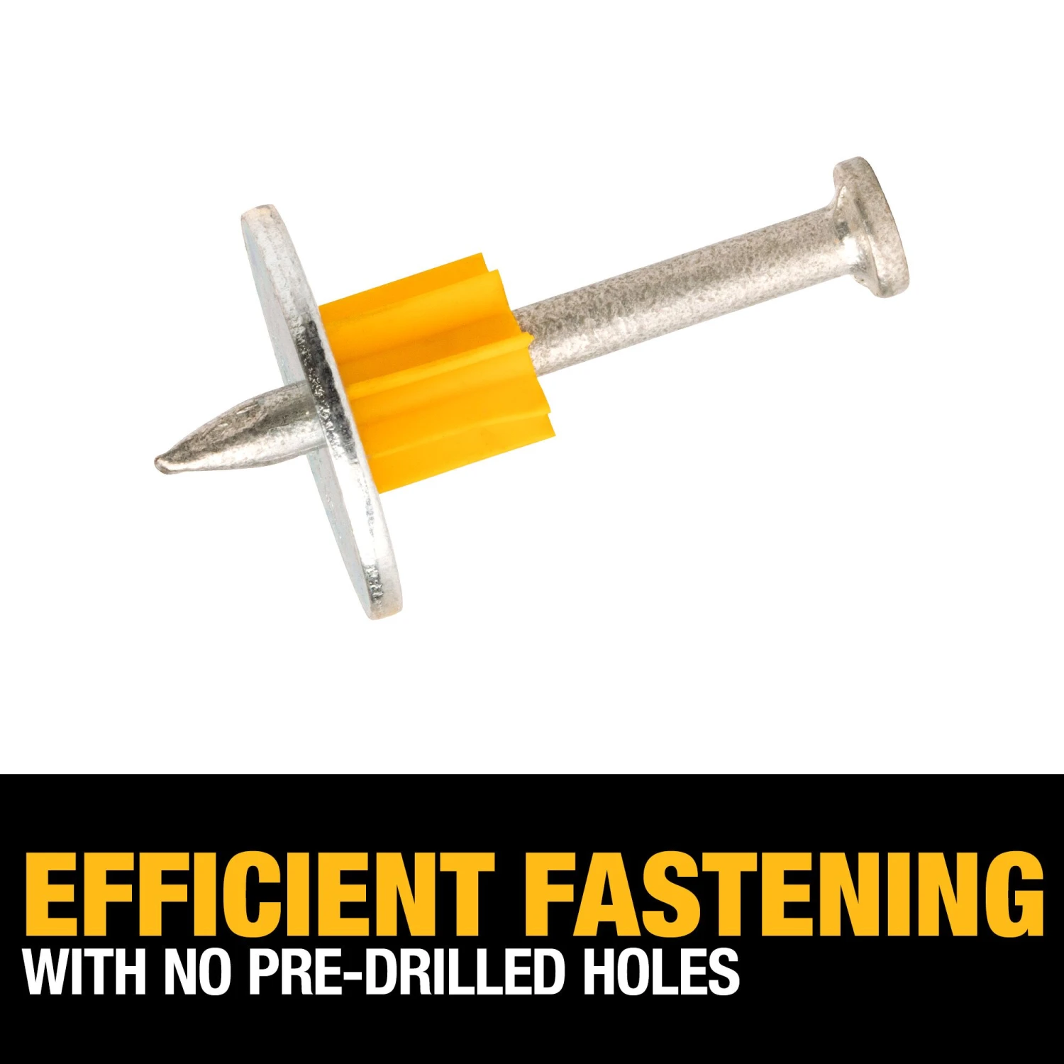 DEWALT 100 -Pack 1-1/2-in Washered Drive Pin 3 DEWALT 100 -Pack 1-1/2-in Washered Drive Pin -Dewalt Tool World 66117053