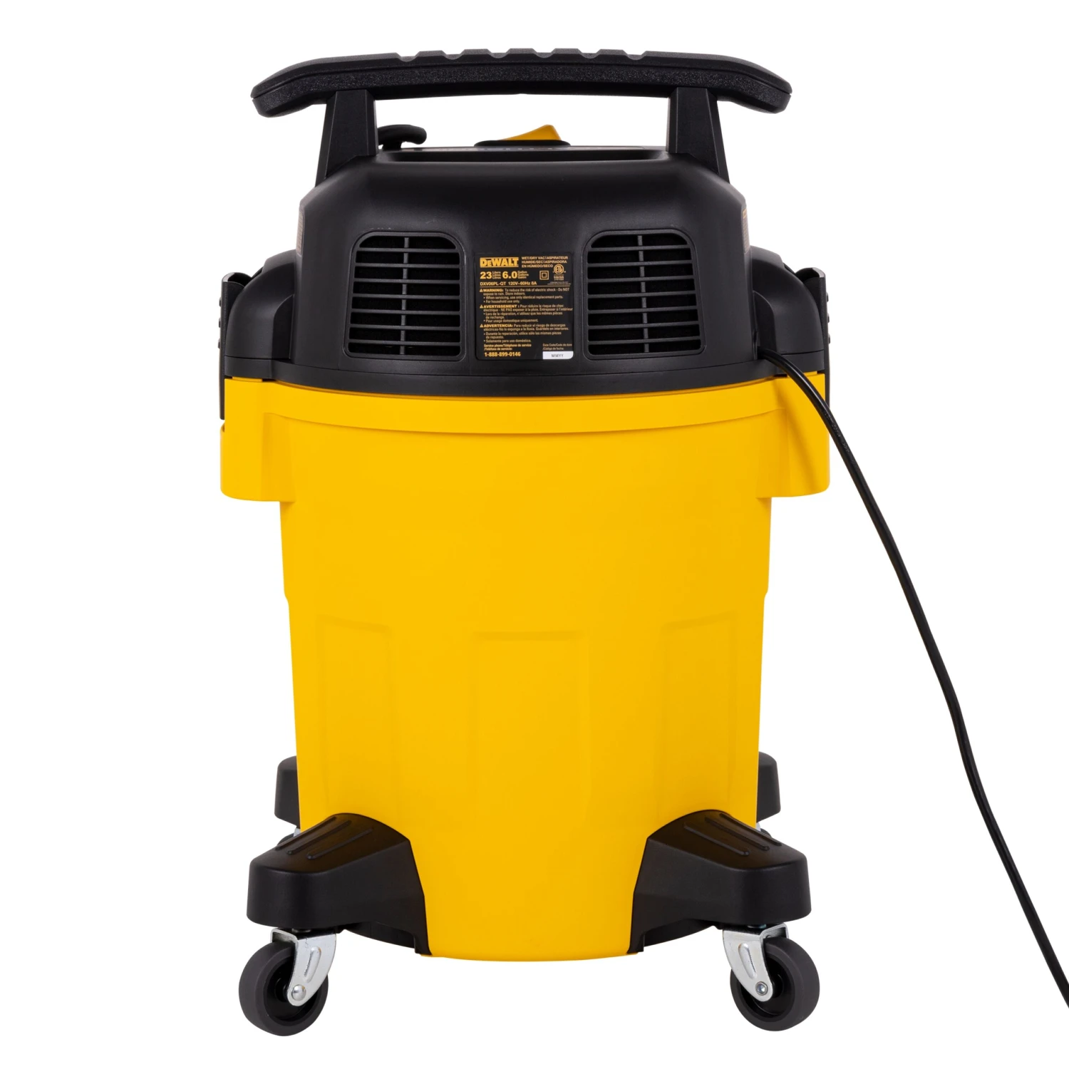DEWALT Stealthsonic Quiet 6-Gallon 4 HP Corded Wet/Dry Shop Vacuum With Accessories Included 4 DEWALT Stealthsonic Quiet 6-Gallon 4 HP Corded Wet/Dry Shop Vacuum With Accessories Included -Dewalt Tool World 66971025 scaled