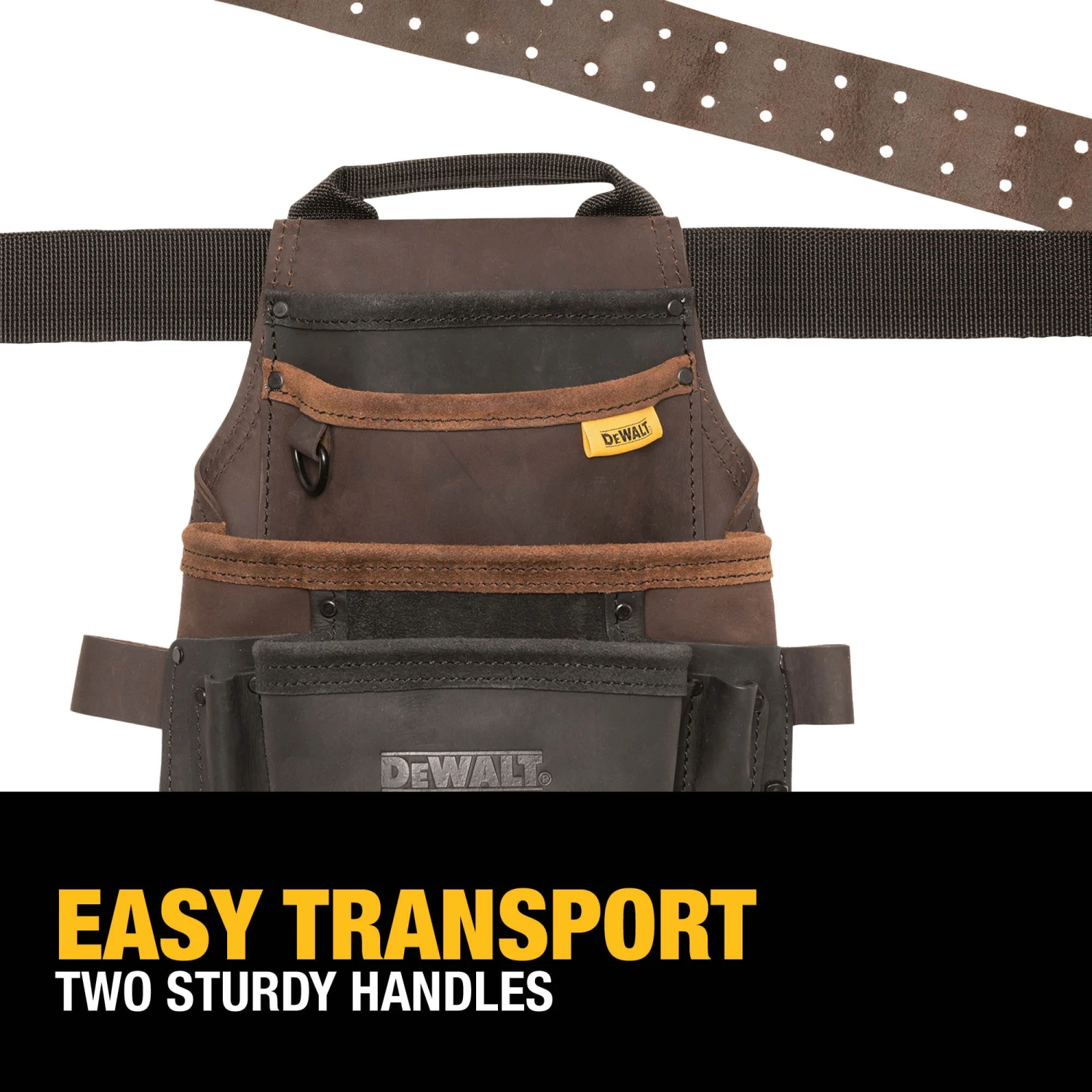 DEWALT Carpenter Leather Tool Belt 3 DEWALT Carpenter Leather Tool Belt -Dewalt Tool World 68666641